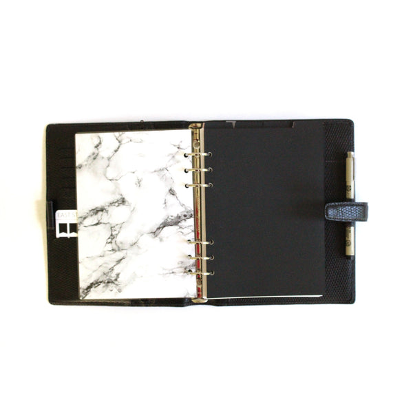 Marble White And Grey Minimal Planner Dashboard - East Street Paper Co.