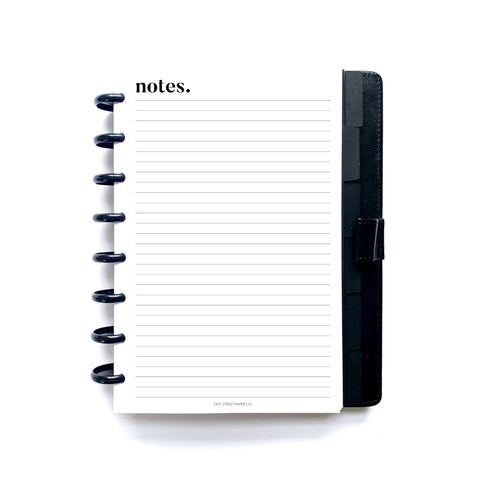 Notes Printed Planner Insert