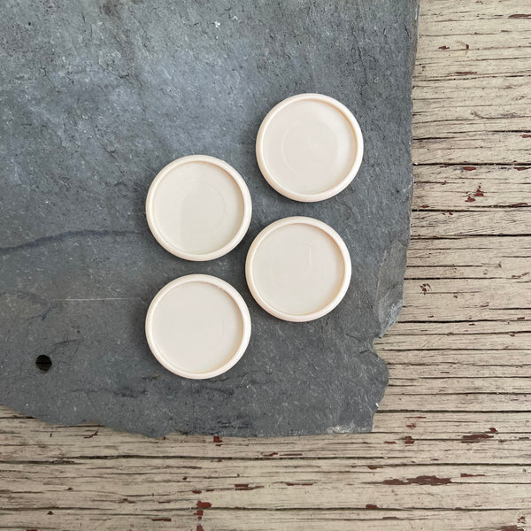 Oat Milk Tan Beige Planner Discs Medium 1.25” Planner Discs