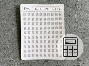 Calculator TINY ICONS Stickers